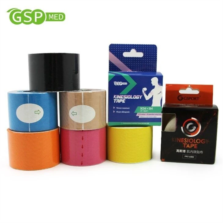 Waterproof Hypoallergenic Kinesiology Tape With High Elasticity