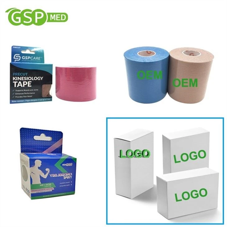 Waterproof Hypoallergenic Kinesiology Tape With High Elasticity
